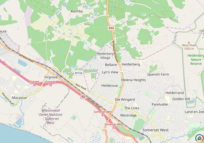 Map location of Steynsrust
